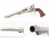 PERIOD NICKEL Antique COLT Model 1860 ARMY .44 Caliber Percussion REVOLVER
c1868 Post-Civil War Revolver Wild West