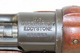 WORLD WAR I Era U.S. EDDYSTONE Model 1917 Bolt Action C&R MILITARY Rifle
1918 FLAMING BOMB Marked WWI .30-06 American Rifle - 11 of 22