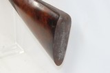 Antique JONES of BRISTOL Half Stock PERCUSSION 12 Ga. SINGLE BARREL Shotgun Engraved SHORT BARREL Mid-1800s FOWLING PIECE - 19 of 19