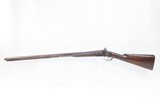 ENGRAVED Antique J. MANTON Percussion DOUBLE BARREL 12 Gauge HAMMER Shotgun Mid-19th Century European 12 Gauge Side by Side - 2 of 19