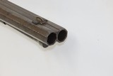 Antique JACOB HEYM Side x Side GERMAN Rifle & Shotgun Percussion CAPE GUNENGRAVED with RELIEF CARVED & Checkered Stock - 18 of 18