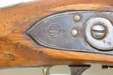 BRITISH Antique T. KETLAND & COMPANY Percussion Conversion FOWLING Piece16 Gauge FLINTLOCK to PERCUSSION Shotgun - 8 of 22