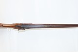 Antique LONG BARREL Half Stock PERCUSSION 28 Gauge PLAIN Hammer ShotgunMid-1800s FOWLING PIECE - 9 of 16