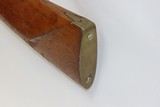 Antique LONG BARREL Half Stock PERCUSSION 28 Gauge PLAIN Hammer ShotgunMid-1800s FOWLING PIECE - 16 of 16