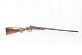 ENGRAVED Antique FRENCH Back Action BERINGER Double Barrel 12 g SxS SHOTGUN Mid-1800 12 Gauge Fowling Piece - 14 of 19