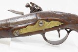 ENGRAVED Antique FRENCH Style .48 Cal. FLINTLOCK Pocket SELF-DEFENSE Pistol ENGRAVED and CARVED Flint Pistol - 15 of 16