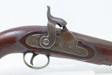 1846 Antique VICTORIAN BRITISH Model 1842 “COAST GUARD” Percussion Pistol
Used by the British Coast Guard/Customs Service - 4 of 20