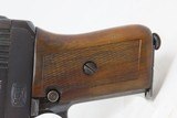 GERMAN Mauser Model 1910/14 .25 Cal. ACP Semi-Automatic C&R POCKET Pistol
6.35mm Browning Auto w/ “WaA8” Leather HOLSTER - 6 of 24
