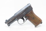 GERMAN Mauser Model 1910/14 .25 Cal. ACP Semi-Automatic C&R POCKET Pistol
6.35mm Browning Auto w/ “WaA8” Leather HOLSTER - 5 of 24
