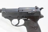 German MAUSER World War II Third Reich “byf/44” Code 9mm C&R P.38 Pistol
Designed to Replace the Luger w/HOLSTER & MAGAZINE - 6 of 22