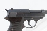 German MAUSER World War II Third Reich “byf/44” Code 9mm C&R P.38 Pistol
Designed to Replace the Luger w/HOLSTER & MAGAZINE - 21 of 22