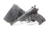 German MAUSER World War II Third Reich “byf/44” Code 9mm C&R P.38 Pistol
Designed to Replace the Luger w/HOLSTER & MAGAZINE - 2 of 22