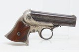 REMINGTON-ELLIOT Antique “PEPPERBOX” .32 Caliber Rimfire Deringer PISTOL
4-Shot Ring Trigger Deringer Type Pistol! - 14 of 17