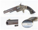Antique CIVIL WAR SMITH & WESSON No. 1 Second Issue Spur Trigger REVOLVERSmith & Wesson ROLLIN WHITE “Bored Through Cylinder” Patent