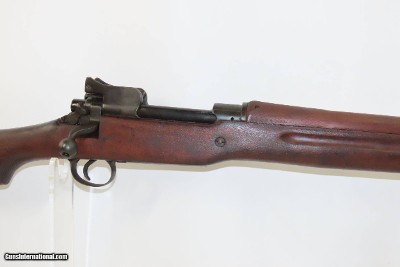 WORLD WAR I Era U.S. EDDYSTONE Model 1917 Bolt Action C&R MILITARY Rifle1917 Ordnance FLAMING BOMB Marked - Image 4 of 19