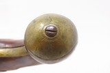 RICHARDS Antique ENGLISH Brass Barreled .58 Cal. FLINTLOCK Pistol British
Early 1800s Birmingham Proofed Pistol - 13 of 19