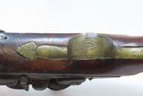 RICHARDS Antique ENGLISH Brass Barreled .58 Cal. FLINTLOCK Pistol British
Early 1800s Birmingham Proofed Pistol - 14 of 19