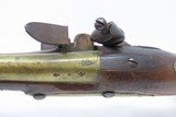 RICHARDS Antique ENGLISH Brass Barreled .58 Cal. FLINTLOCK Pistol British
Early 1800s Birmingham Proofed Pistol - 10 of 19