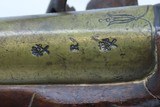 RICHARDS Antique ENGLISH Brass Barreled .58 Cal. FLINTLOCK Pistol British
Early 1800s Birmingham Proofed Pistol - 11 of 19