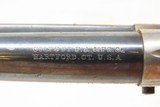 COLT Model 1877 “LIGHTNING” .38 Long Colt Double Action REVOLVER C&R IVORY
With VINTAGE HOLSTER & BELT - 10 of 22