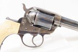COLT Model 1877 “LIGHTNING” .38 Long Colt Double Action REVOLVER C&R IVORY
With VINTAGE HOLSTER & BELT - 21 of 22