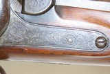English Engraved ROBINSON & SON Antique ~7 Gauge Shotgun Fowler PERCUSSIONLarge Bore FOWLING Piece .90 Caliber - 6 of 19