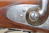 English Engraved ROBINSON & SON Antique ~7 Gauge Shotgun Fowler PERCUSSIONLarge Bore FOWLING Piece .90 Caliber - 7 of 19