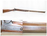 English Engraved ROBINSON & SON Antique ~7 Gauge Shotgun Fowler PERCUSSIONLarge Bore FOWLING Piece .90 Caliber