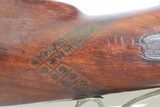 Antique NEW ENGLAND LONG RIFLE Mid-19th Cent .40 Cal WILLIAM READ Boston
HUNTING/HOMESTEAD Rifle w/PEEP SIGHT - 7 of 18