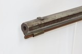 Antique NEW ENGLAND LONG RIFLE Mid-19th Cent .40 Cal WILLIAM READ BostonHUNTING/HOMESTEAD Rifle w/PEEP SIGHT - 17 of 18