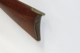 Antique NEW ENGLAND LONG RIFLE Mid-19th Cent .40 Cal WILLIAM READ Boston
HUNTING/HOMESTEAD Rifle w/PEEP SIGHT - 18 of 18