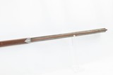 Antique NEW ENGLAND LONG RIFLE Mid-19th Cent .40 Cal WILLIAM READ Boston
HUNTING/HOMESTEAD Rifle w/PEEP SIGHT - 9 of 18