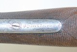 Antique W.W. GREENER Double Barrel Side x Side HAMMERLESS Damascus ShotgunTreble Wedge Fast - 6 of 20