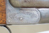 Antique W.W. GREENER Double Barrel Side x Side HAMMERLESS Damascus ShotgunTreble Wedge Fast - 14 of 20