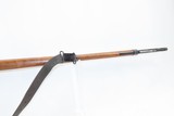 SWEDISH CARL GUSTAF Model 1896 6.5mm Caliber C&R MAUSER Bolt Action RIFLE1899 Dated with FLASH SUPPRESSOR & LEATHER SLING - 9 of 25