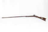 Rare Pennsylvania DOUBLE LONG RIFLE by LEWIS N. DONHAM .34 Caliber AntiqueOf Greensboro, Greene County, PA; SxS - 2 of 17
