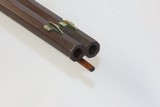 Rare Pennsylvania DOUBLE LONG RIFLE by LEWIS N. DONHAM .34 Caliber AntiqueOf Greensboro, Greene County, PA; SxS - 17 of 17