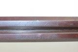 Rare Pennsylvania DOUBLE LONG RIFLE by LEWIS N. DONHAM .34 Caliber AntiqueOf Greensboro, Greene County, PA; SxS - 8 of 17