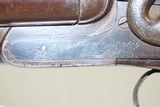 Antique Factory Engraved C.G. BONEHILL 12 Gauge SIDE x SIDE HAMMER Shotgun
ENGRAVED English Double Barrel - 6 of 18