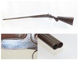 Antique Factory Engraved C.G. BONEHILL 12 Gauge SIDE x SIDE HAMMER Shotgun
ENGRAVED English Double Barrel - 1 of 18