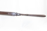 Antique Factory Engraved C.G. BONEHILL 12 Gauge SIDE x SIDE HAMMER Shotgun
ENGRAVED English Double Barrel - 7 of 18