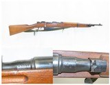 WORLD WAR II Era Italian CARCANO Model 1938 7.35mm Cal. C&R INFANTRY RifleFINNISH “SA” Marked Military Rifle w/SLING - 1 of 20