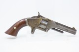 “2D QUAL’TY” Marked SMITH & WESSON No. 1 Second Issue .22 Cal. RF Revolver
SCARCE 1 of 4,042 with “2D QUAL’TY” Mark - 13 of 16