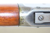 c1920 mfr. WINCHESTER Model 94 .30-30 WCF Lever Action Rifle C&R 1/2 Magazine 1920s, Round Barrel, Crescent Butt Plate - 8 of 21