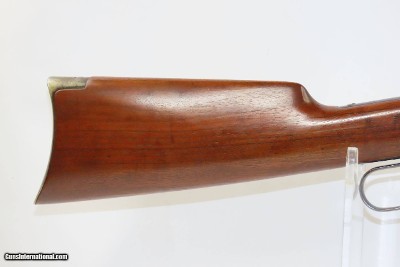 c1920 mfr. WINCHESTER Model 94 .30-30 WCF Lever Action Rifle C&R 1/2 Magazine 1920s, Round Barrel, Crescent Butt Plate - Image 17 of 21