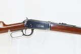 c1920 mfr. WINCHESTER Model 94 .30-30 WCF Lever Action Rifle C&R 1/2 Magazine 1920s, Round Barrel, Crescent Butt Plate - 18 of 21