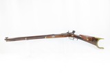 Antique JOHN WURFFLEIN .415 Caliber Percussion TARGET Rifle Schuetzen Phila Philadelphia, Pennsylvania Precision Long Rifle - 13 of 18