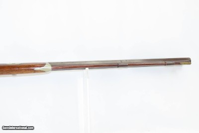Antique JOHN WURFFLEIN .415 Caliber Percussion TARGET Rifle Schuetzen Phila Philadelphia, Pennsylvania Precision Long Rifle - Image 8 of 18