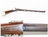 Antique JOHN WURFFLEIN .415 Caliber Percussion TARGET Rifle Schuetzen Phila Philadelphia, Pennsylvania Precision Long Rifle - 1 of 18
