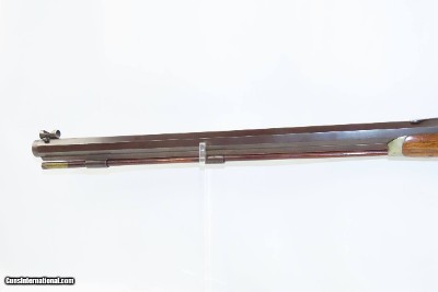 Antique JOHN WURFFLEIN .415 Caliber Percussion TARGET Rifle Schuetzen Phila Philadelphia, Pennsylvania Precision Long Rifle - Image 16 of 18